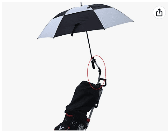Parapluie pour déambulateur pour seniors